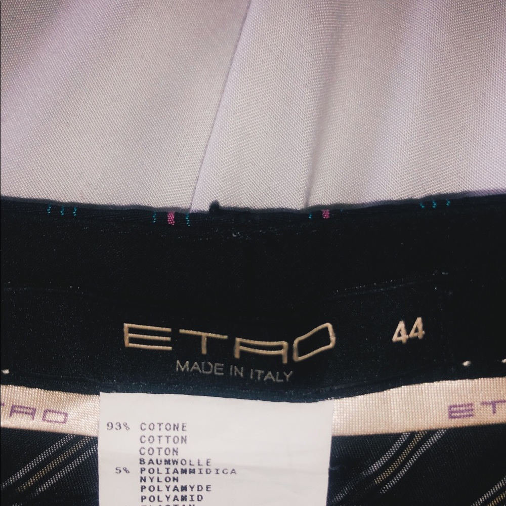 Etro | Pinstripe Pants - Picture 3 of 4